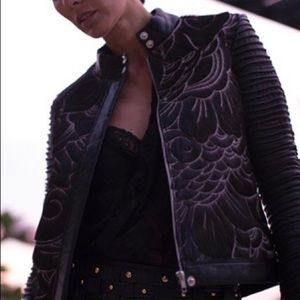 Rocky Rafaela Baroque Leather Jacket